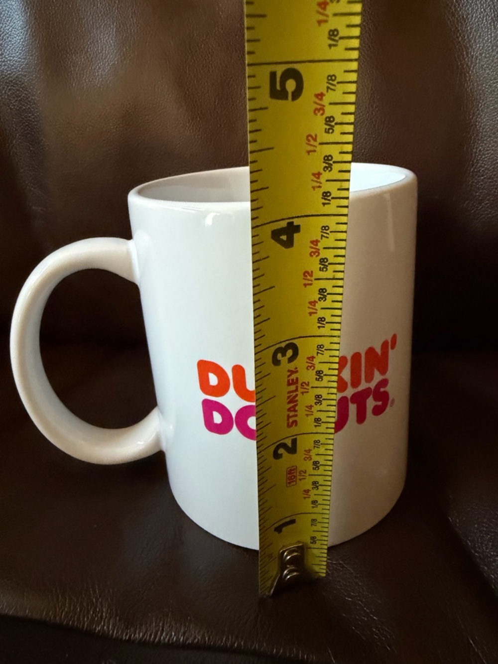 Vintage Dunkin' Donuts White Coffee Mug - NWT includes Box - Picture 7 of 8
